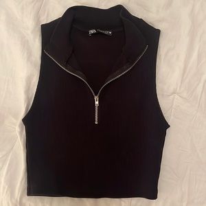 Zara Black Tank Top